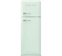 Smeg 50s Style FAB30RPG6UK Pastel Green Freestanding 80/20 Fridge-Freezer - Right Hand Hinge