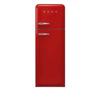 Smeg 50s Style FAB30RRD5UK Red Freestanding 80/20 Fridge-Freezer - Right Hand Hinge