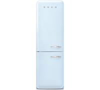 Smeg 50's Style FAB32LPB6UK 197cm 60/40 Frost Free Fridge Freezer - Pastel Blue - C Rated, Blue