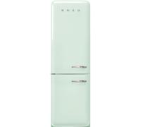 Smeg 50s Style FAB32LPG6UK Pastel Green Freestanding 80/20 Fridge-Freezer - Right Hand Hinge