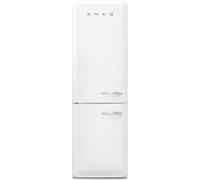 Smeg 331 Litre Fifties Style Left Hand Hinge 70/30 Fridge Freezer - White