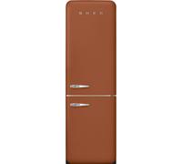 Smeg 50's Style FAB32RACM6 197cm 70/30 Frost Free Fridge Freezer - Amber Clay Amber Clay