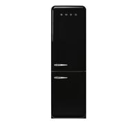 Smeg 50s Style FAB32RBL5UK Black Freestanding 60/40 Fridge-Freezer - Right Hand Hinge