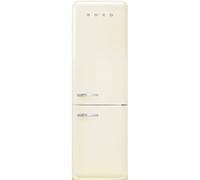 Smeg 50s Style FAB32RCR6UK Cream Freestanding 80/20 Fridge-Freezer - Right Hand Hinge