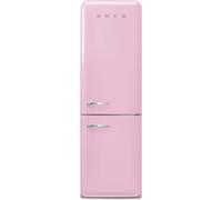 Smeg 50's Style FAB32RPK6UK 197cm 60/40 Frost Free Fridge Freezer - Pink - C Rated, Pink