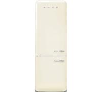 Smeg 50s Style FAB38LCR6 Cream Freestanding 70/30 Fridge-Freezer - Left Hand Hinge