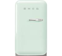 Smeg 50s Style FAB5LPG6 Pastel Green Freestanding Mini Fridge - Left Hand Hinge
