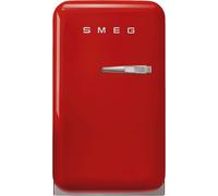 Smeg 50s Style FAB5LRD6 Red Freestanding Mini Fridge - Left Hand Hinge