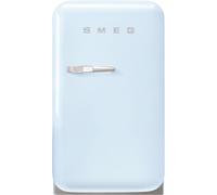 Smeg 50s Style FAB5RPB6 Pastel Blue Freestanding Mini Fridge - Right Hand Hinge