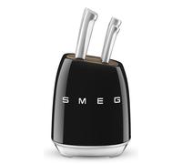 Smeg 50s Style KBSF02BL Black Knife Block Set