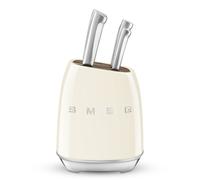 Smeg 50s Style KBSF02CR Cream Knife Block Set