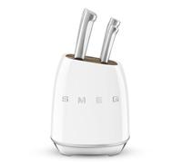 Smeg 50s Style KBSF02WH White Knife Block Set