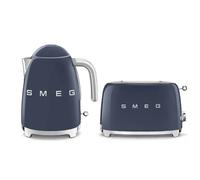 Smeg 50's Style Kettle & 2 Slice Toaster in Navy