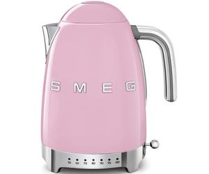 Smeg 50s Style KLF04PKUK Pink Variable Temperature Electric Kettle