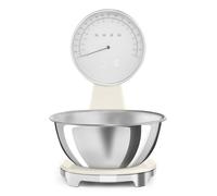 Smeg 50s Style KSF01CRWW Gloss Cream Analogue Kitchen Scale