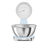 Smeg 50s Style KSF01PBWW Gloss Pastel Blue Analogue Kitchen Scale
