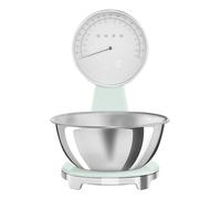 Smeg 50s Style KSF01PGWW Gloss Pastel Green Analogue Kitchen Scale