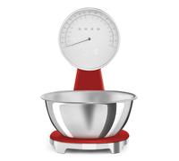 Smeg 50s Style KSF01RDWW Gloss Red Analogue Kitchen Scale
