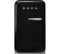 Smeg 50s Style Left Hand Hinged Minibar FAB5LBL6 72cm Fridge - Black - C Rated