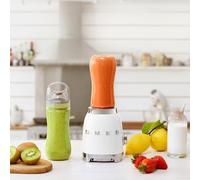 Smeg 50s Style Mini Blender & Smoothie Maker - White - PBF01WHUK
