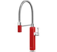 Smeg 50s Style Mixer Built In Kitchen Tap - Red