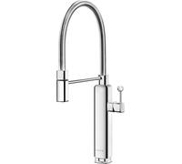 Smeg 50s Style Mixer Built In Kitchen Tap - Stainless Steel