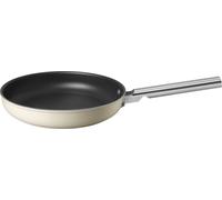 Smeg 50's Style Pan 28 cm Non-stick Frying Pan - Cream, Cream
