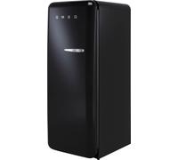 Smeg FAB28LBL5UK combi-fridge Freestanding 270 L Black
