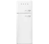 Smeg 50s Style Retro Left Hand Hinge FAB30LWH5UK 172cm 80/20 Fridge Freezer - White - D Rated