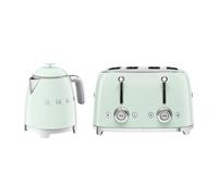 Smeg 50s Style Mini Kettle and Toaster Medium Green