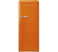 Smeg Right Hand Hinge FAB28ROR5UK Fridge with Ice Box - Orange - D Rated, Orange