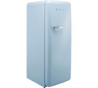 Smeg 50s Style Retro Right Hand Hinge FAB28RPB5UK 153cm Small Fridge - Pastel Blue - D Rated
