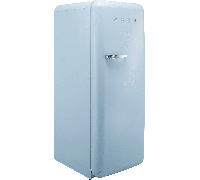 Smeg 50s Style Retro Right Hand Hinge FAB28RPB5UK 153cm Small Fridge - Pastel Blue - D Rated, Blue