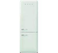 Smeg 50s Style Retro Right Hand Hinge FAB38RPG6 205cm High Frost Free Fridge Freezer - Pastel Green - D Rated