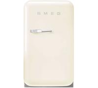 Smeg 50s Style Right Hand Hinged Minibar FAB5RCR6 72cm High Mini Fridge - Cream - C Rated, Cream