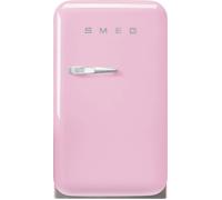 Smeg 50s Style Right Hand Hinged Minibar FAB5RPK6 72cm Fridge - Pink Pink