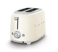 Smeg 50s Style TSF01CRUK Gloss Cream 2-Slice Toaster