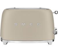 Smeg 50's Style TSF01MLMUK 2 Slice Toaster - Moonlight, Silver