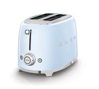 Smeg 50s Style TSF01PBUK Pastel Blue 2-Slice Toaster