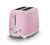Smeg 50s Style TSF01PKUK Pink 2-Slice Toaster
