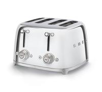 Smeg 50s Style TSF03SSUK Stainless Steel 4-Slice Toaster