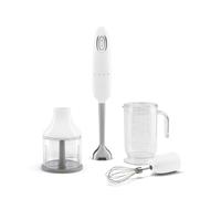 Smeg Hand Blender with Accessories in White Medium White