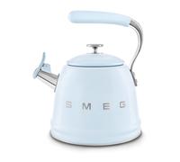 Smeg 50s Style WKF01PB Pastel Blue Whistling Kettle