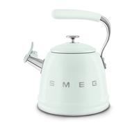 Smeg 50s Style WKF01PG Pastel Green Whistling Kettle