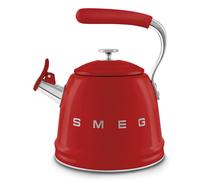 Smeg 50s Style WKF01RD Red Whistling Kettle