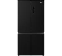 Smeg 522 Litre Four Door Freestanding American Fridge Freezer - Dark Ino FQI60KD [EEK: D]