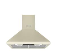 Smeg 60cm Chimney Cooker Hood - Cream KSED65PE