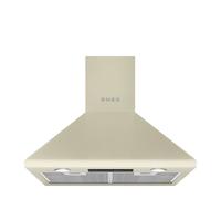 Smeg 60cm Chimney Cooker Hood - Cream KSED65PE [EEK: B]