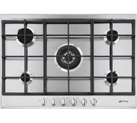 Smeg 72cm 5-Burner Gas Hob, Stainless Steel - P272XGH
