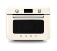 Smeg COF01CRUK 50’s Style Countertop Combi Oven with Galileo Multicooking Technology, 10 in 1 Functions, 1800W, Cream